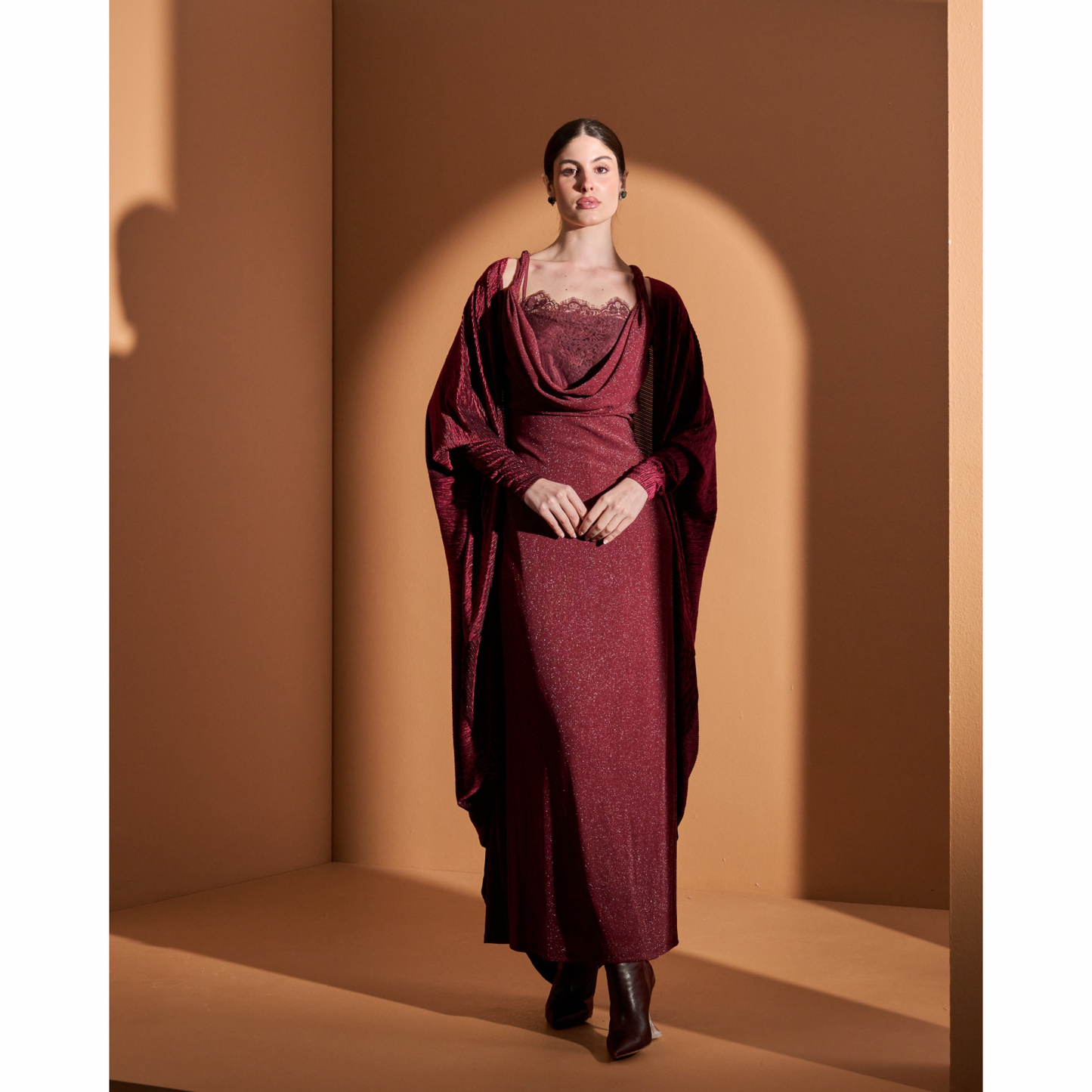 Look14- Maroon