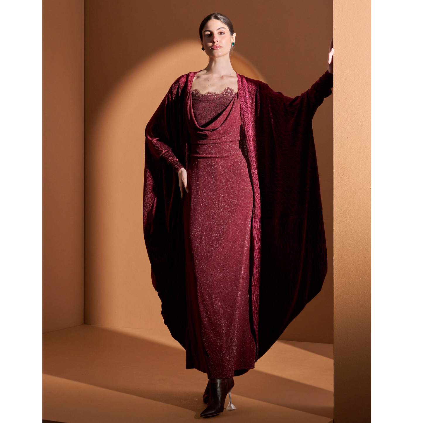 Look14- Maroon