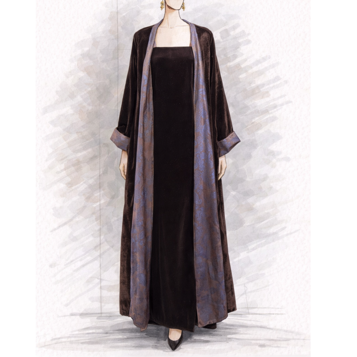 Look13- Purple Brown