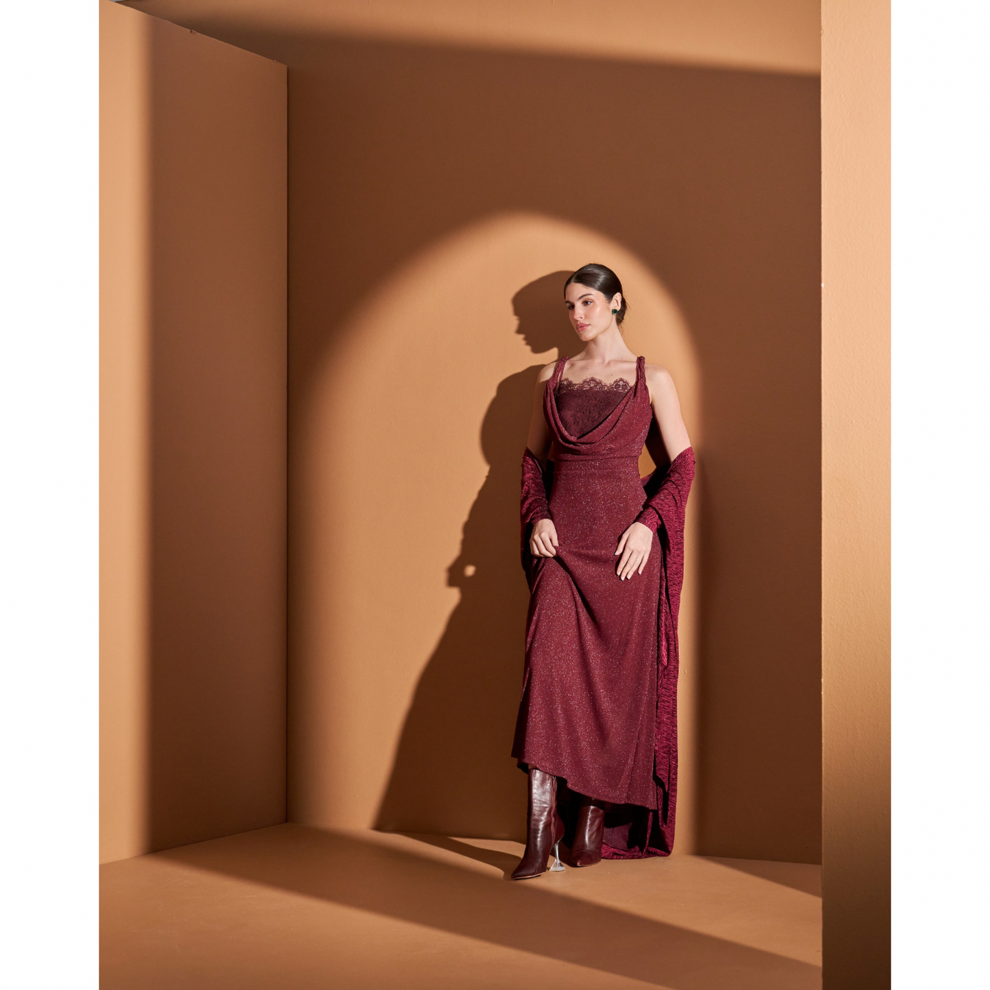 Look14- Maroon