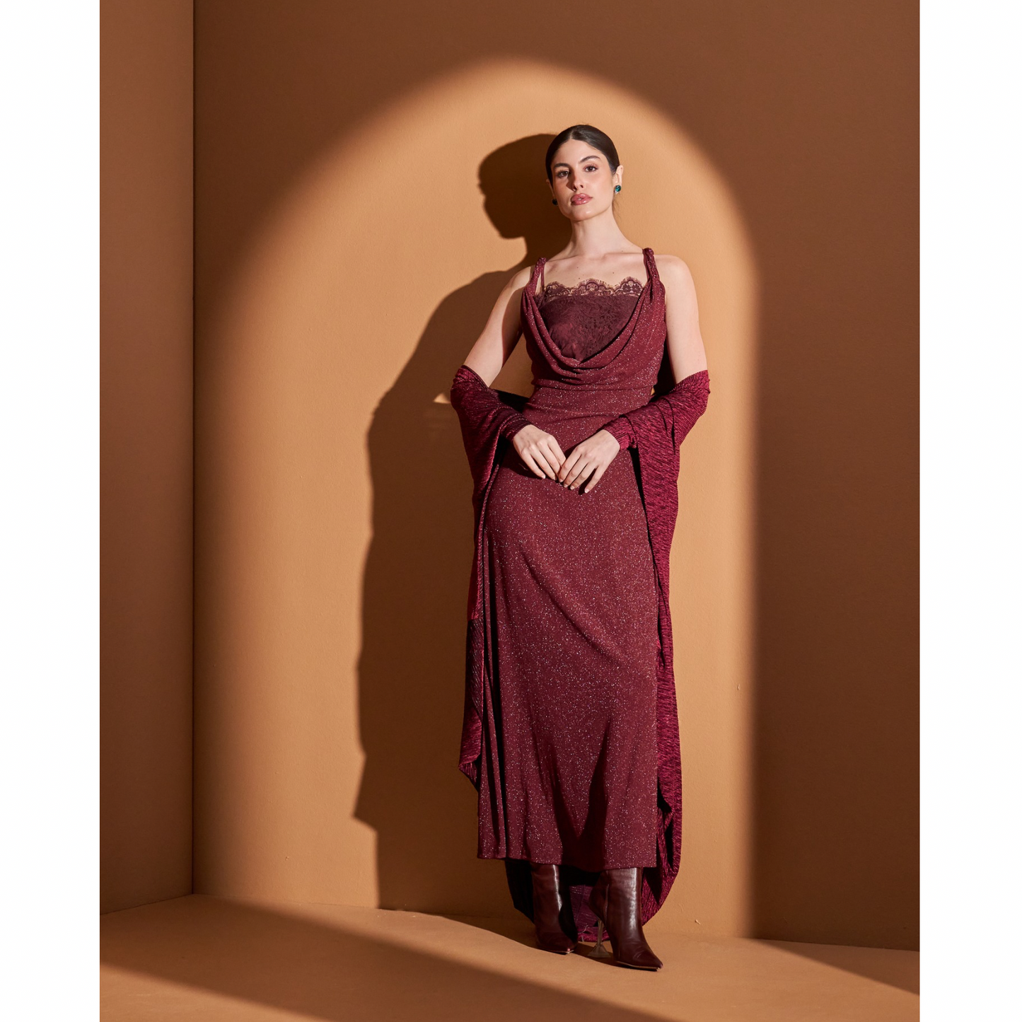 Look14- Maroon
